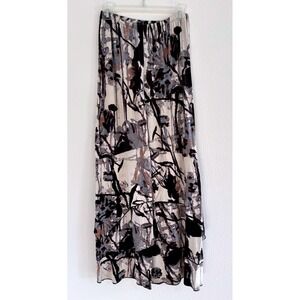 Inside Out Pants Womens‎ Size Small Palazzo Boho Beachy Hippie Flowy Festival